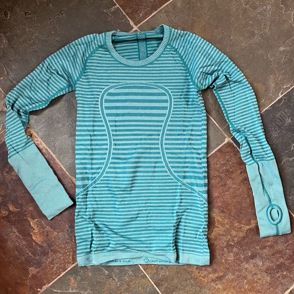 lululemon athletica Tops - Lululemon striped long sleeve